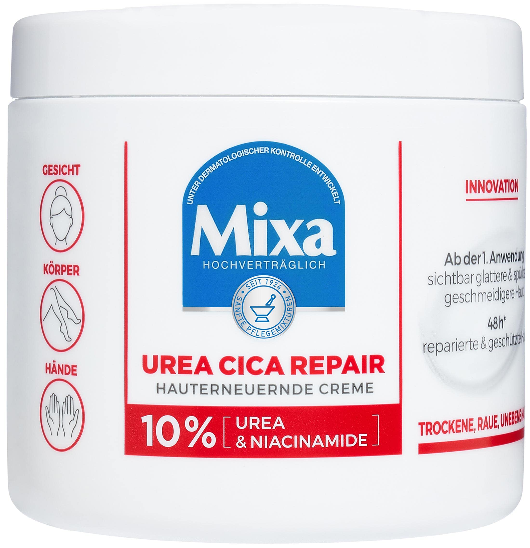 Mixa Crème Cica Reparation - Visage, Corps, Mains