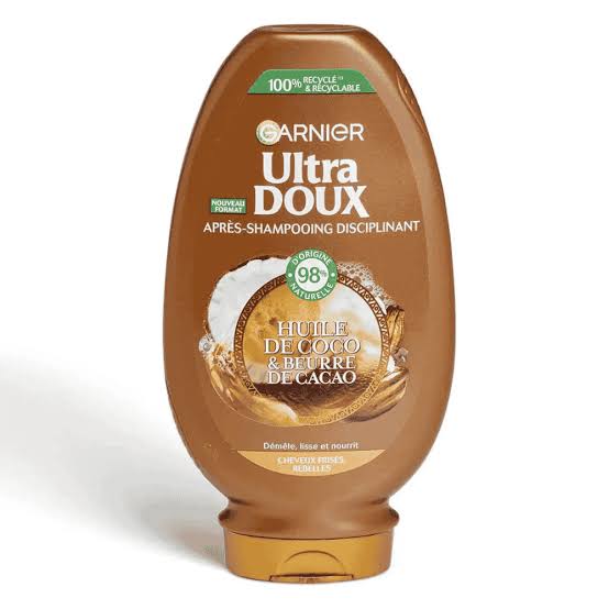 Après shampoing huile de coco et beurre de cacao